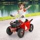 preview thumbnail 5 of 34, Costway Kids Ride on ATV 4 Wheeler Quad Toy Car 6V Battery Powered - See Details