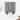 DriftAway Blackout Thermal Insulated Solid Gray Rod Pocket Tie Up Roman Shades - 25"x47"