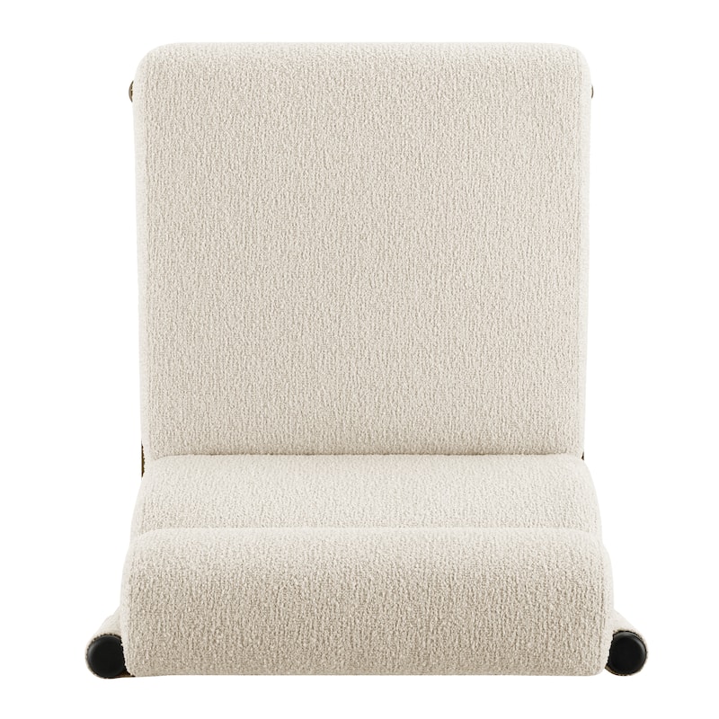 NPD Furniture Micah Boucle Dining Side Chair