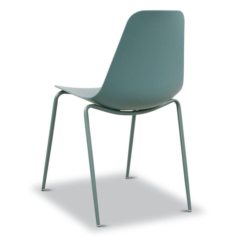 Poly & Bark Isla Stackable Dining Chair (Set of 4)