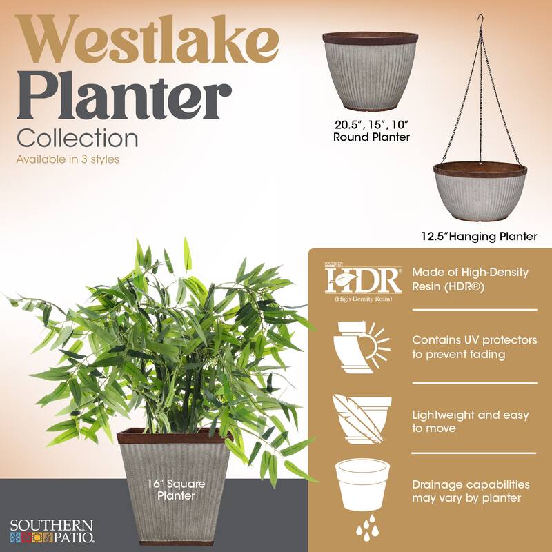 Southern Patio Westlake Planter