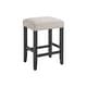 preview thumbnail 17 of 20, Cordero Wood Glass Top 72-Inch Wide Counter Height Console Bar Table and 3 Stools Set