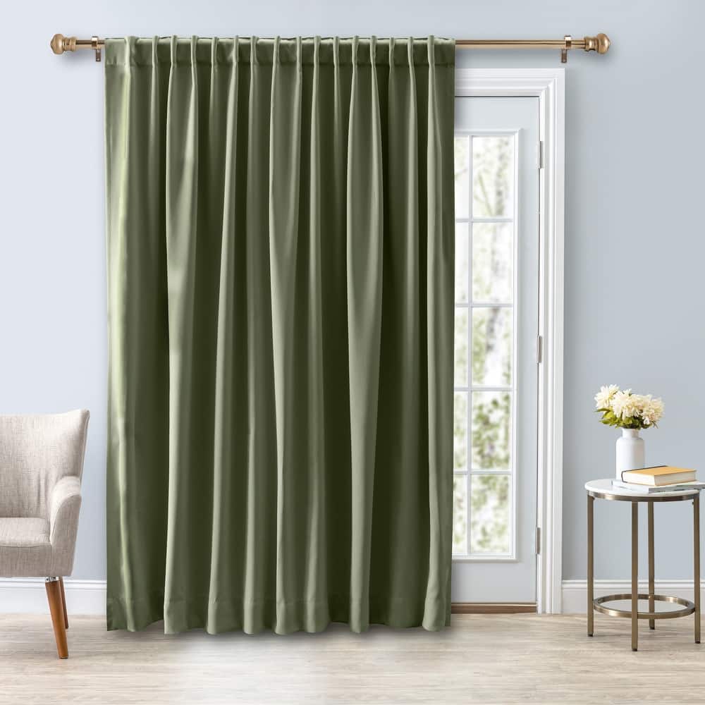 Gorgeous Ultimate BlackOut 2-Way Pocket Double Wide Curtain Panel