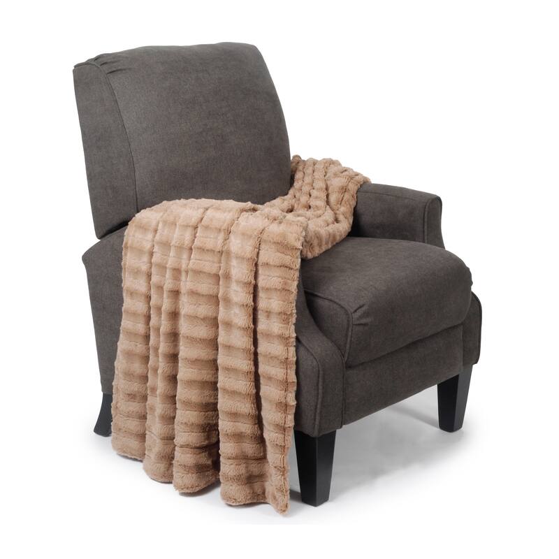 Derby Double Sided Fauxfur Throw