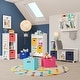 preview thumbnail 18 of 32, RiverRidge Kids Bookshelf and Toy Organizer Tower with 3 Cubbies and 6 Bookracks for Playroom, Nursery, and Reading Nook