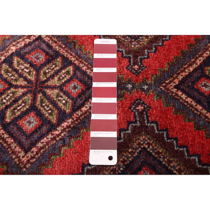 ECARPETGALLERY Hand-knotted Konya Anatolian Red Wool Rug - 2'8 x 9'5