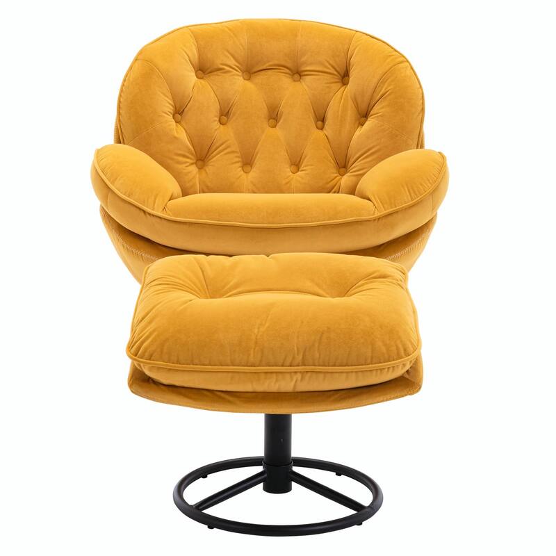 TV Chair Accent Chair for Living Room with Ottoman
