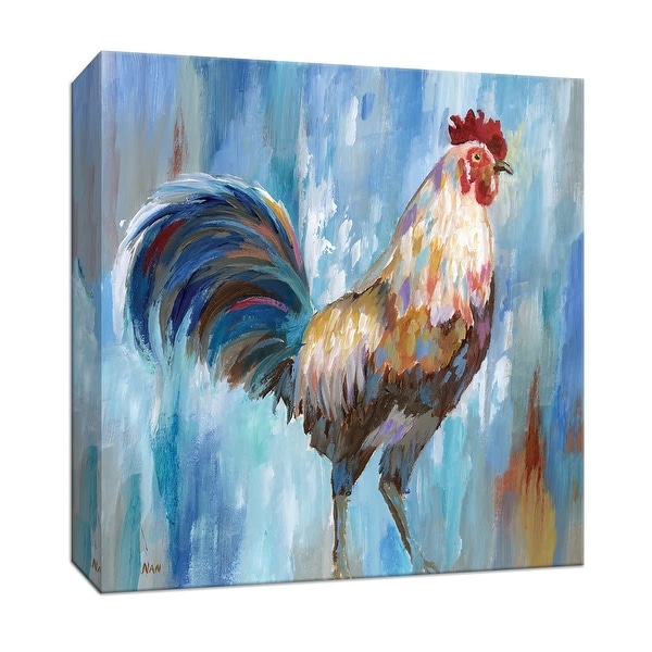 PTM Images 9-147403 PTM Canvas Collection 12" x 12" - "Struttin' Stuff" Giclee Farm Animals Art Print on Canvas