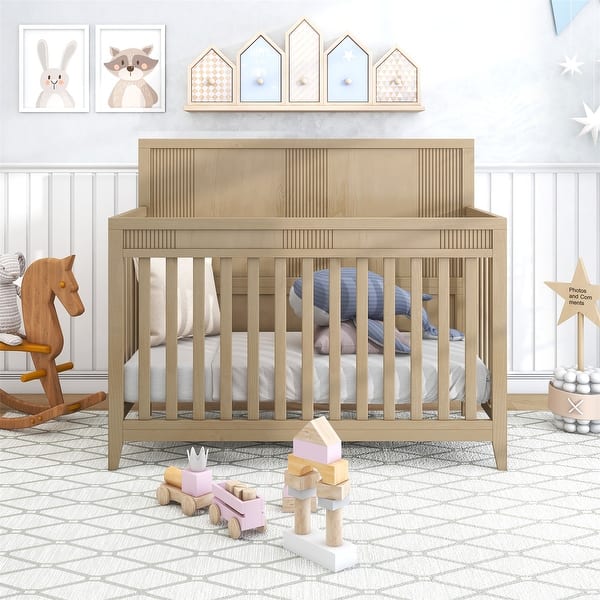 Pine Solid Wood Baby Safe Crib Bed Bath & Beyond 37836929