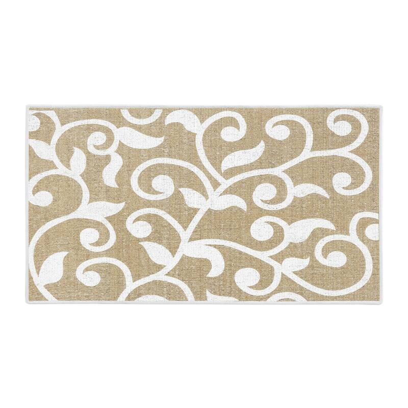 SussexHome Non-Skid Ultra-Thin Area Rugs for Laundry Room, Entryway, Bathroom and Kitchen - Washable Multipurpose Floor Mat