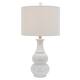 Copper Grove Arans Table Lamp with Off-white Drum Shade (26.5)