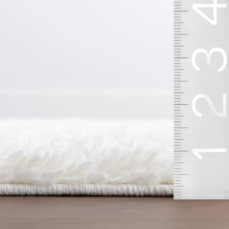 Nuloom Kara Solid Shag Area Rug