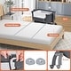 preview thumbnail 7 of 18, Babyjoy 3-in-1 Portable Baby Bassinet Bedside Sleeper Cradle with - See Details