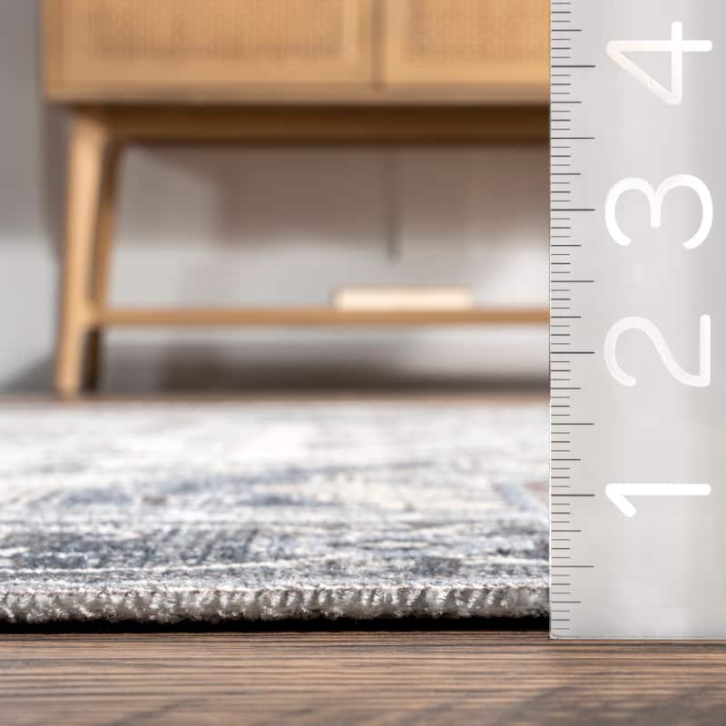 Nuloom Larkspur Persian Fringed Machine Washable Area Rug