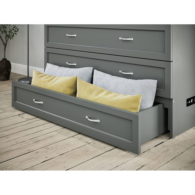 Deerfield Murphy Queen Bed Chest with Mattress