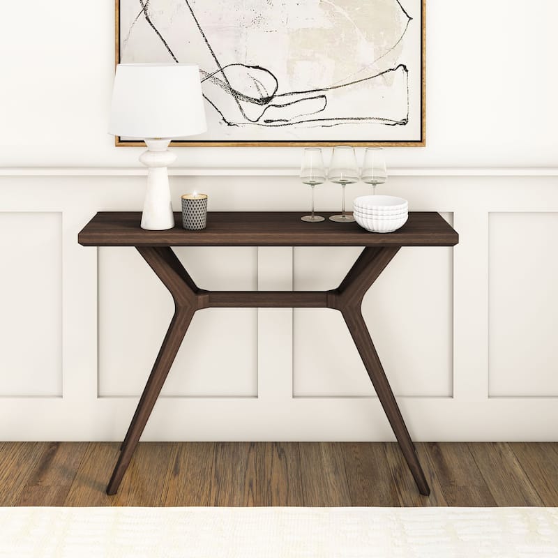 Plank and Beam Verso Cross Leg Console Table - 46