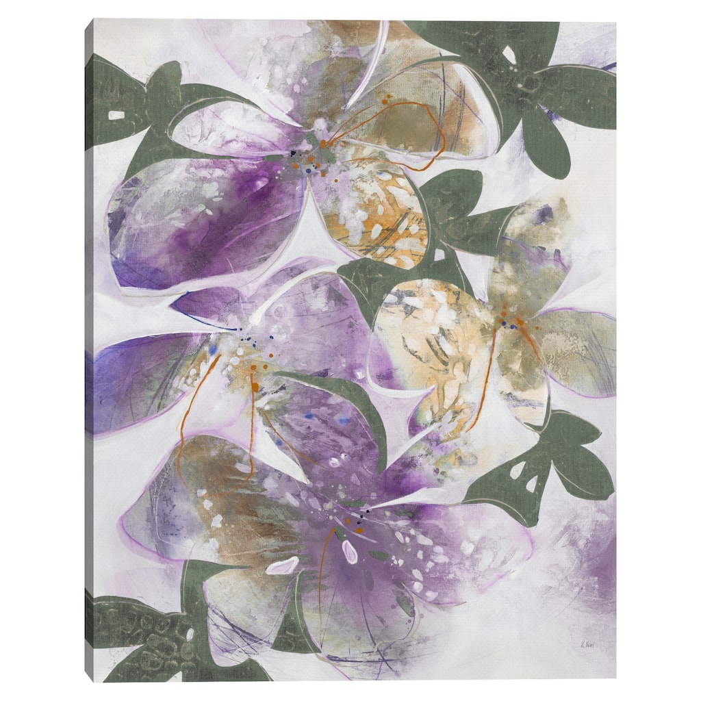 Hints of Lavender by K. Nari Canvas Art Print