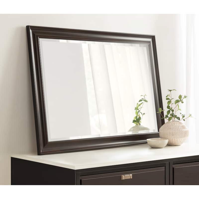 Kate and Laurel Aberdeen Rectangle Bathroom Wall Mirror