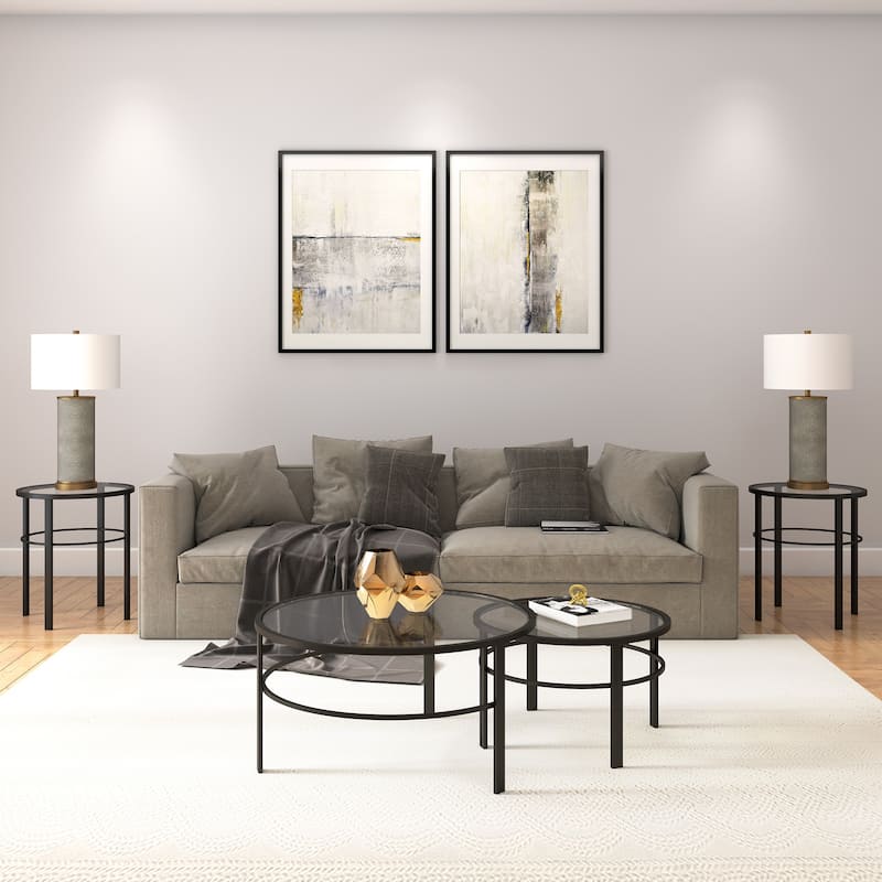 Gaia 20" Wide Round Side Table - 20" Wide