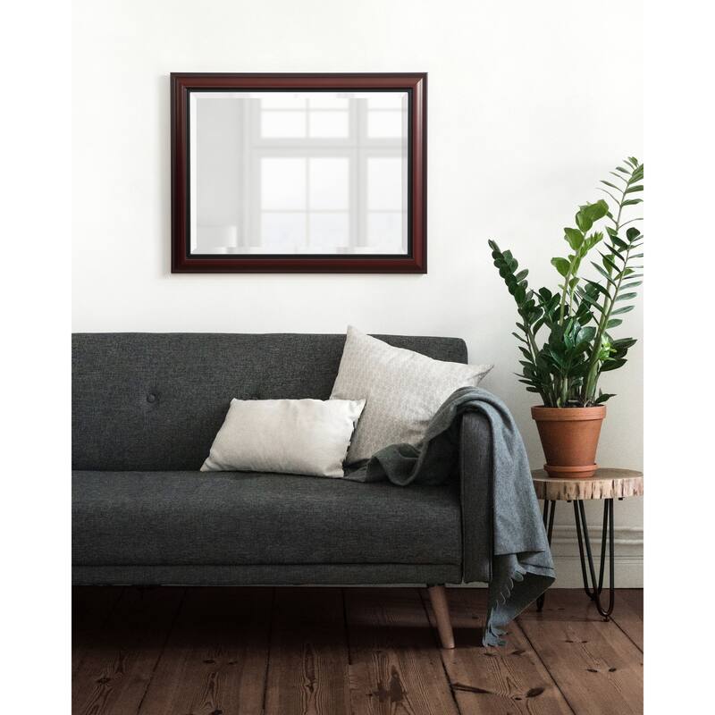 Kate and Laurel Dalat Framed Beveled Wall Mirror