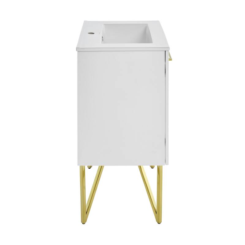 Swiss Madison SM-BV255 Annecy 24" Free Standing Single Basin Vanity