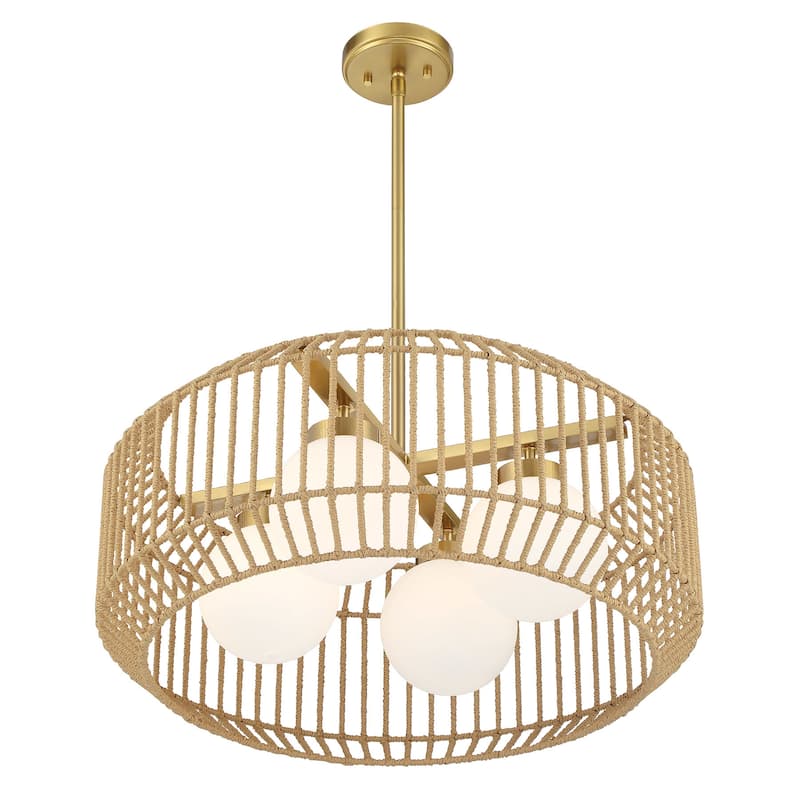 Savoy House 7-2041-4 Pastis 4 Light 24" Wide Chandelier