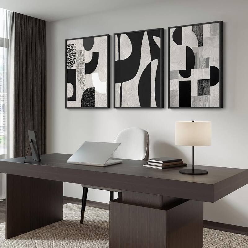 Modern Minimalist Geometric Canvas Art Work Prints Painting Decoration
