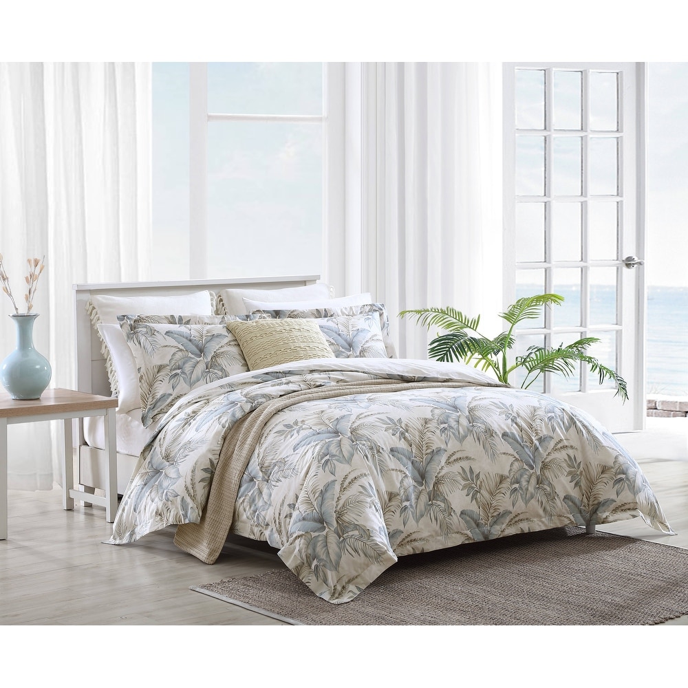 Tommy bahama raffia palms comforter set sales