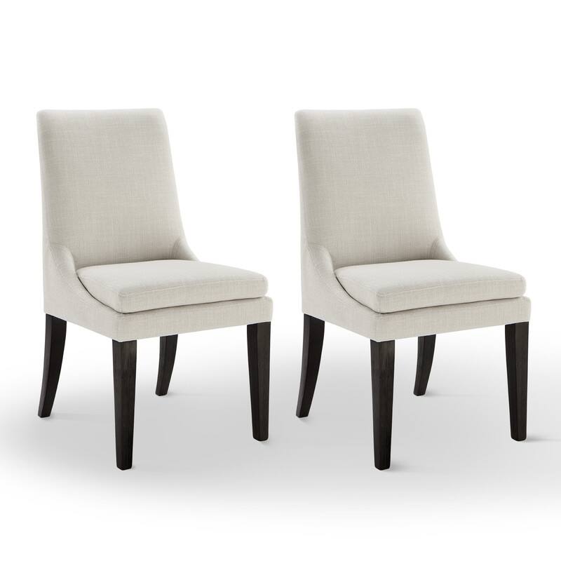 Spruce & Spring Erici Upholstered Dining Chair Set of 2 - Linen