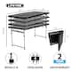 Lifetime 4-Foot Fold-In-Half Adjustable Table, Black (Light Commercial)