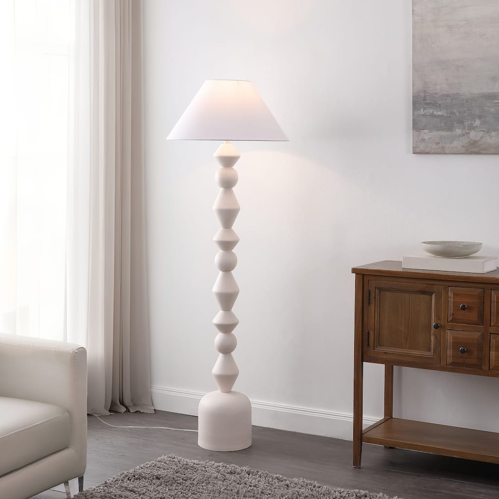 SAFAVIEH Lighting Lanie, 66-inch, Resin Floor Lamp - 22"W x 22"D x 66"H