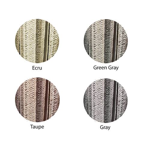 Braided Paper Door Curtain 94 Strands 79" H x 36" W - 79" H x 36" W x 0.12" D