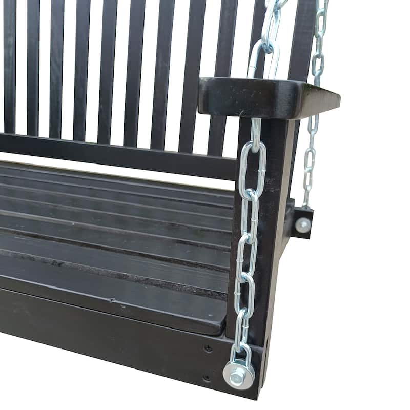 Solid Wood Porch Swing
