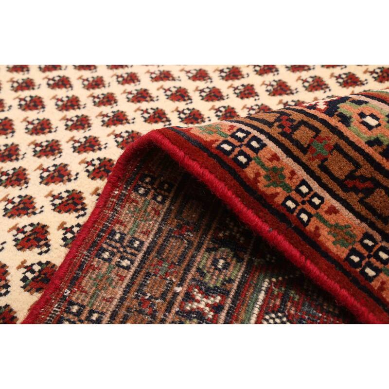 ECARPETGALLERY Hand-knotted Royal Mahal Cream Wool Rug - 5'8 x 7'11