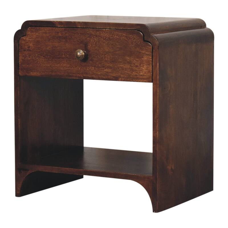 Artisan Furniture Solid Wood California Walnut Newton Bedside