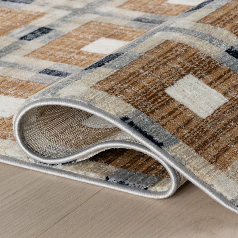 Nuloom Sorelle Modern Plaid Area Rug