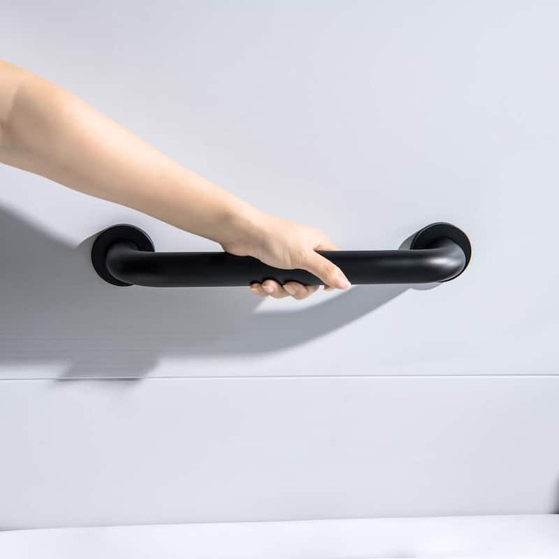 Bathroom Safety 12-Inch Length Stainless Steel Shower Grab Bar