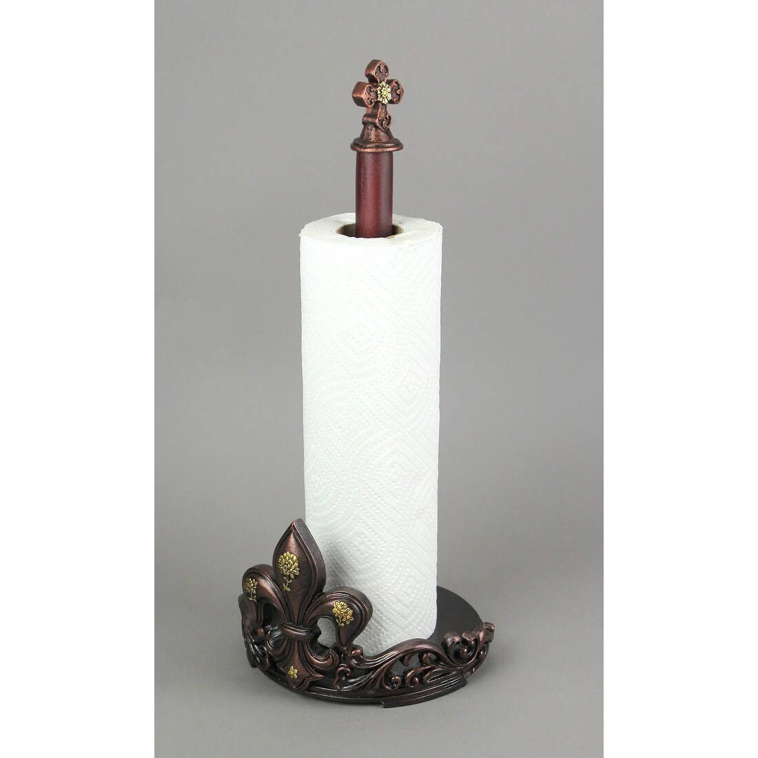 Shop Fleur De Lis Countertop Paper Towel Holder French Cajun