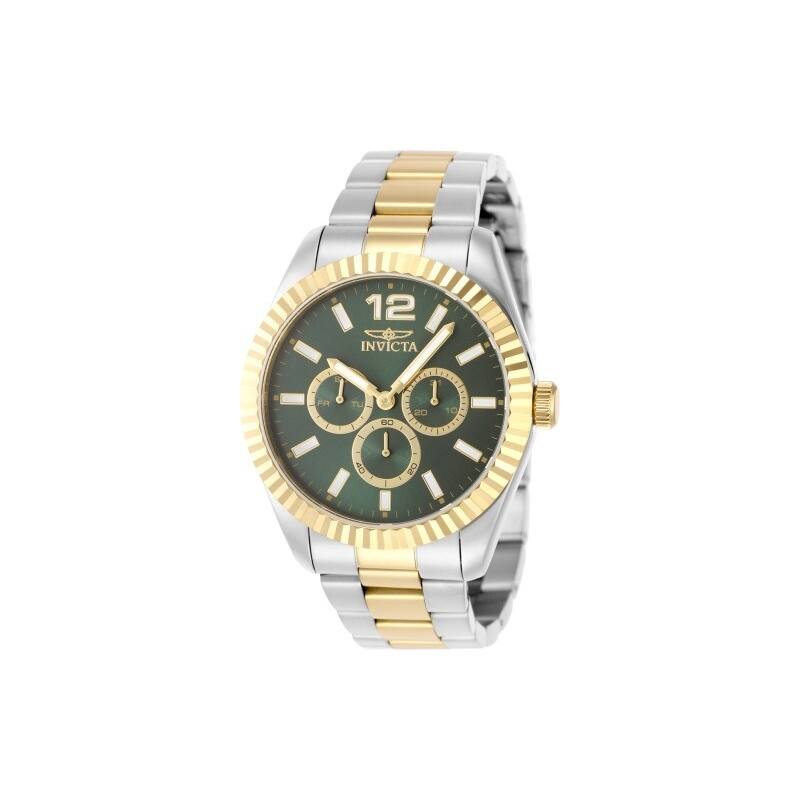 Invicta Men's 49517 Specialty Quartz Chronograph Green Dial Watch