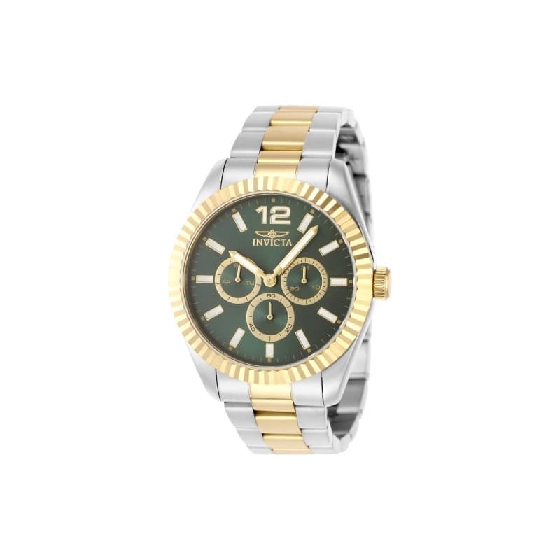 Invicta Men's 49517 Specialty Quartz Chronograph Green Dial Watch