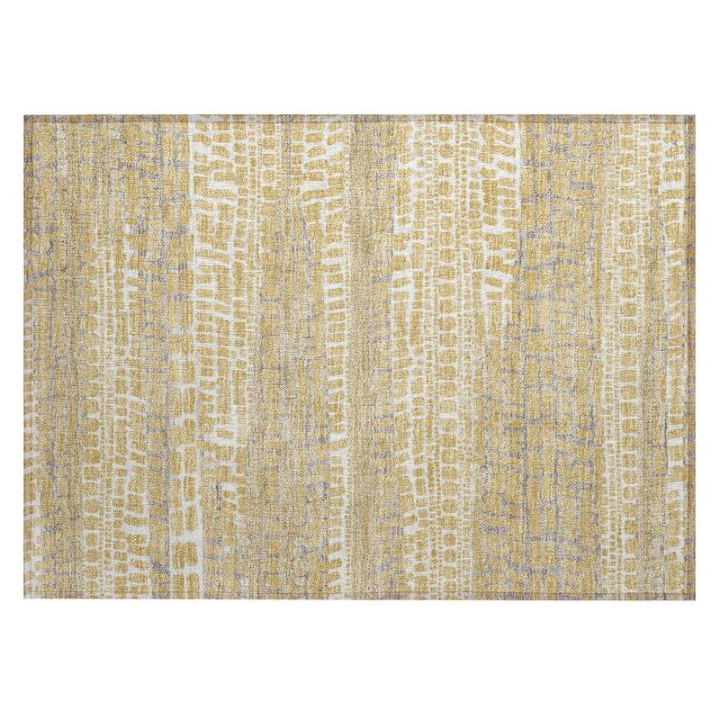 Machine Washable Indoor/ Outdoor Modern Winfield Chantille Rug