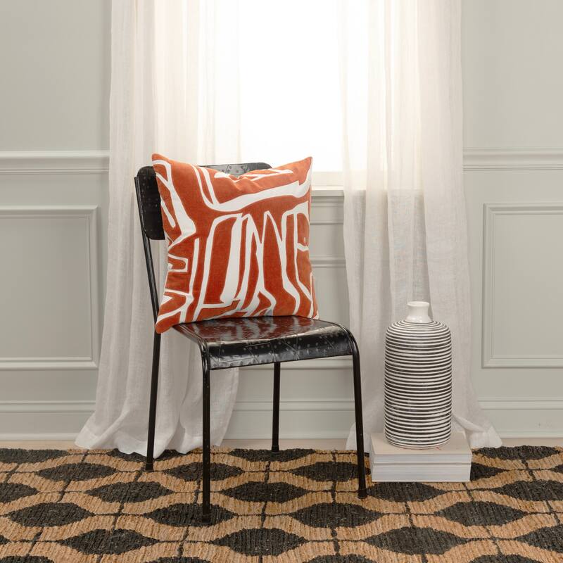 Rizzy Home Contemporary Pillow Cover - 20" x 20"