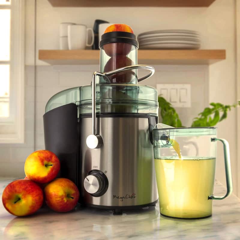 Wide Mouth Stainless Steel 2 Speed Centrifugal Juicer