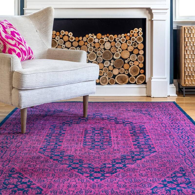 Nuloom Vintage Persian Distressed Area Rug
