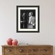 preview thumbnail 6 of 4, Framed Art Print 'Golden Age of Jazz, Frank Sinatra' by William P. Gottlieb 23 x 27-inch