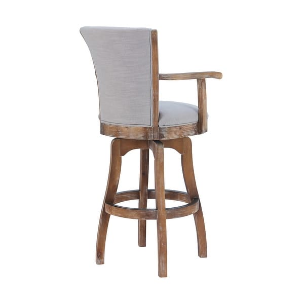 Raleigh Arm Swivel Bar And Counter Height Stool Overstock 26274408