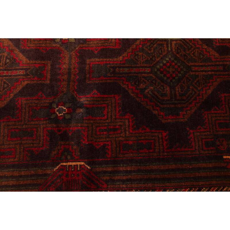 ECARPETGALLERY Hand-knotted Teimani Brown Wool Rug - 3'7 x 6'10