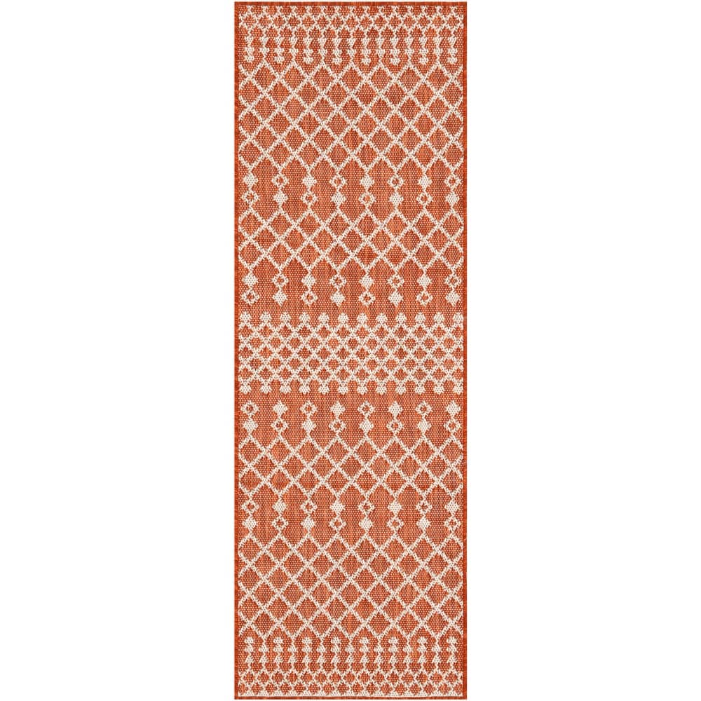 Nourison Selerno Indoor/Outdoor Moroccan Area Rug.