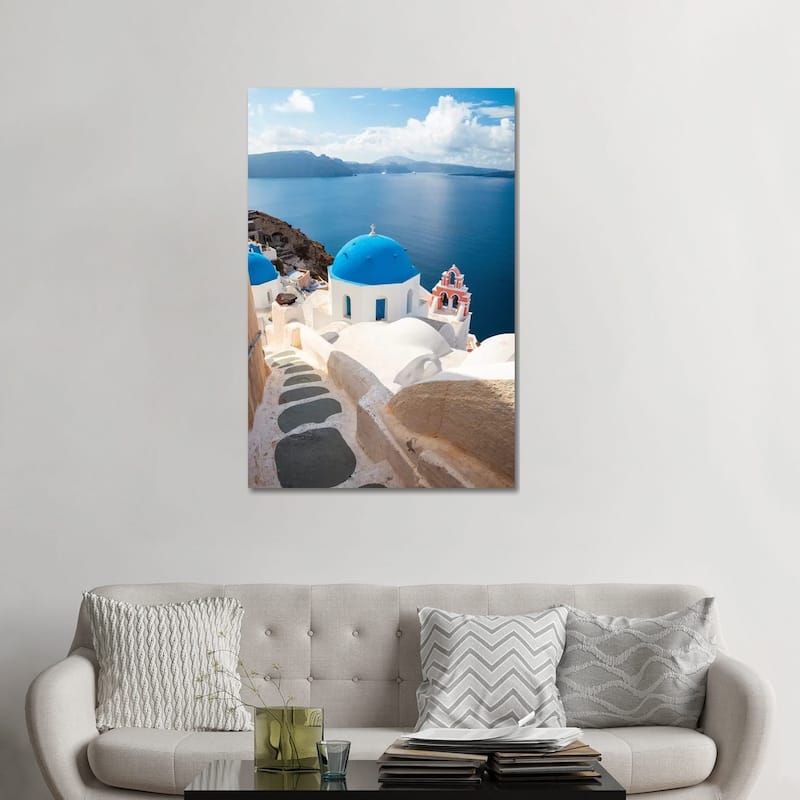 iCanvas "Oia, Santorini" by Matteo Colombo Canvas Print - 48x32x1.5