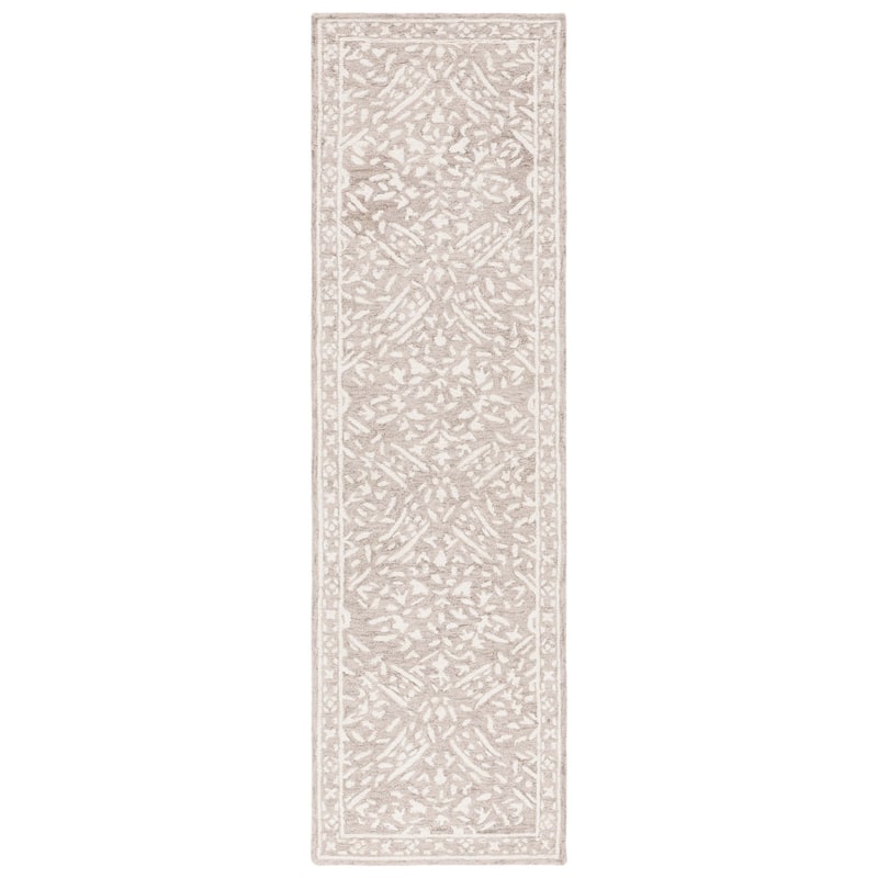 Lauren Ralph Lauren, Handmade Olivier Contemporary Floral & Botanical Wool Rug